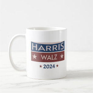カマラハリスティム大統領のウォルズ選挙2024 コーヒーマグカップ