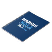 カマラハリスティム・ウォルズ2024大統領選挙キャンペーン ノートブック (左側)