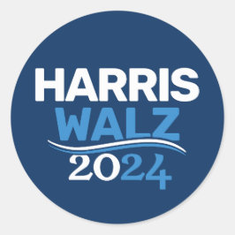 カマラハリスティム・ウォルズ2024大統領選挙キャンペーン ラウンドシール
