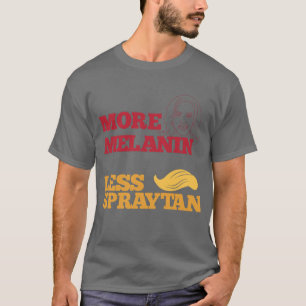 カマラハリスノトランプもっとメラニンレススプレイタン Tシャツ