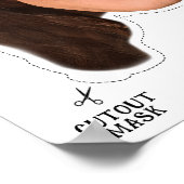 カマラハリスハロウィーンマスク ポスター (角)