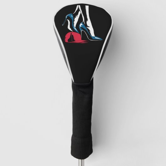 カマラハリスヒールズオンマガハット ゴルフヘッドカバー (正面)