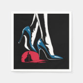 カマラハリスヒールズオンマガハット スタンダードカクテルナプキン (正面)