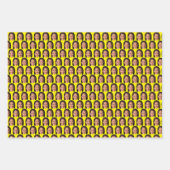 カマラハリスフォト顔カマラハリス顔 ラッピングペーパーシート (正面2)