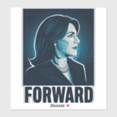 カマラハリスフォワード2024年大統領の選挙 シール (シート)