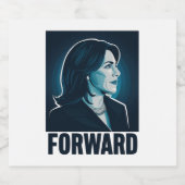 カマラハリスフォワード2024年大統領の選挙 ビールラベル (シングルラベル)