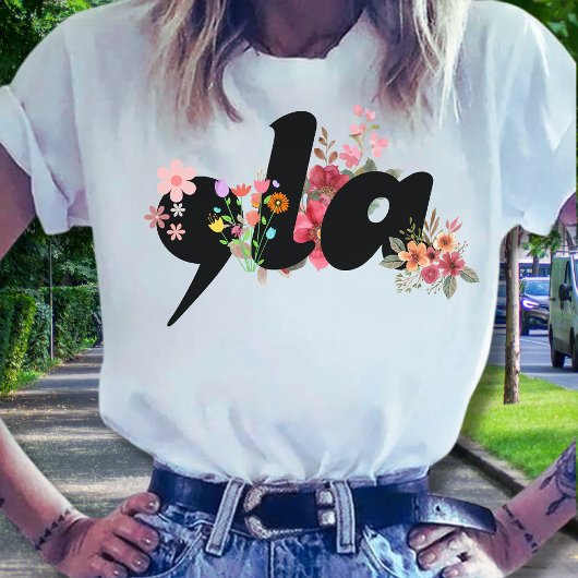 カマラハリスフラワーズ – トレンディーコンマラフローラ Tシャツ