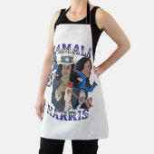 カマラハリスブートレッグラップのスタイル選挙 エプロン (インサイチュ)
