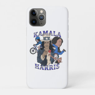 カマラハリスブートレッグラップのスタイル選挙 iPhone 11 PROケース