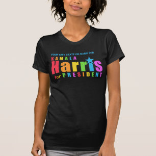 カマラハリスプライド2024カスタム年選挙フェミニスト Tシャツ