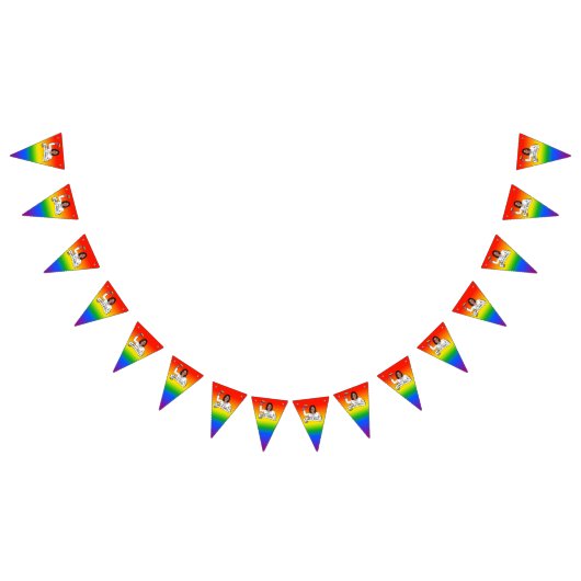 カマラハリスプライド バンティングフラッグ (全)