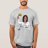 カマラハリスプライド Tシャツ (正面)