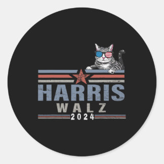 カマラハリスホイマー2024 Harris Waltz 2024 おもしろい ラウンドシール