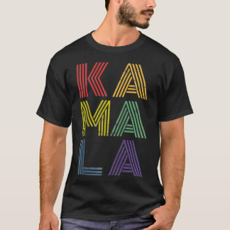 カマラハリスレトロ動揺してヴィンテージ Tシャツ