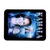 カマラハリスレトロ90sスタイル マグネット (横)