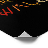 カマラハリスワルツワルツ2024ネコレタリングポスティー ポスター (角)