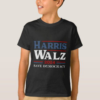 カマラハリスワルツ2024選挙救民主主義 Tシャツ