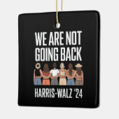 カマラハリスワルツ24には戻らない セラミックオーナメント (左)