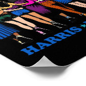 カマラハリスワルツ24マダムに戻らない ポスター (角)