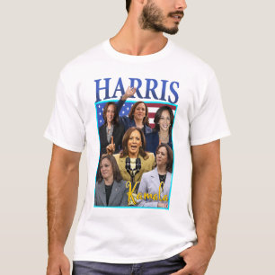 カマラハリスヴィンテージエッセンシャルTシャツ Tシャツ