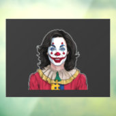 カマラハリス不気味ハロウィーンピエロ選挙2024 ウィンドウサイン (シート3)