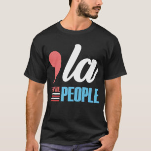 カマラハリス人民選挙のためのコンマla tシャツ