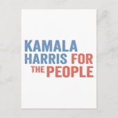 カマラハリス人民選挙民主党員 ポストカード (正面)