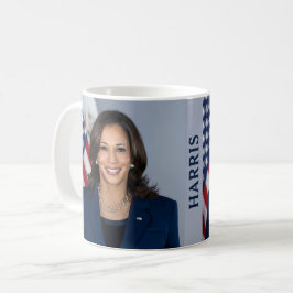 カマラハリス副大統領公式ポートレート コーヒーマグカップ