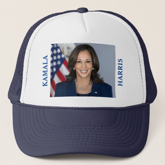 カマラハリス副社長の公式写真ユニセックス キャップ (正面)
