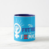 カマラハリス副社長フューチャーは女性 マグカップ (中央)