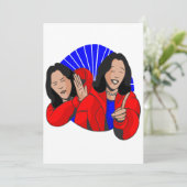 カマラハリス副社長ミーム おもしろい 招待状 (スタンド正面)