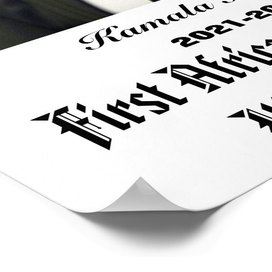 カマラハリス副社長 ポスター (角)