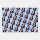 カマラハリス副社長 ラッピングペーパーシート (正面2)