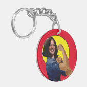 カマラハリス副社長Rosie キーホルダー (正面左)