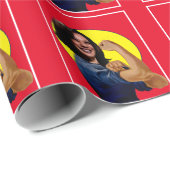 カマラハリス副社長Rosie ラッピングペーパー (ロールコーナー)