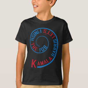 カマラハリス大統領がPの未来に向けて Tシャツ