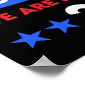 カマラハリス大統領に戻るつもりはない ポスター (角)