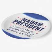 カマラハリス大統領就任式 ペーパープレート (アングル)