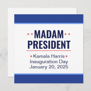 カマラハリス大統領就任式 招待状