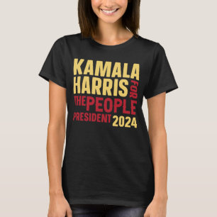 カマラハリス大統領投票2024 Tim Walz Tシャツ