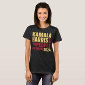 カマラハリス大統領投票2024 Tim Walz Tシャツ (正面フル)