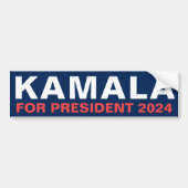 カマラハリス大統領選挙民主党員2020 バンパーステッカー (正面)