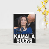 カマラハリス大統領選挙2024トランプHallow カード (黄色い花)