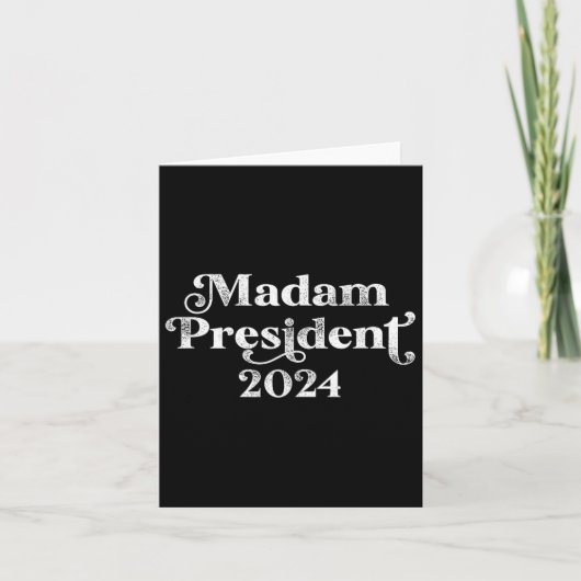 カマラハリス大統領2024 カード (正面)