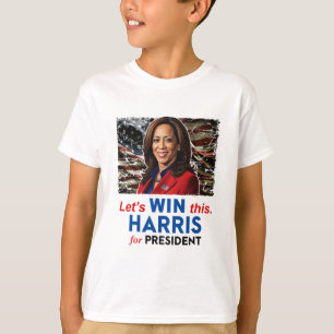 カマラハリス大統領2024Vでこのハリスを獲得 Tシャツ