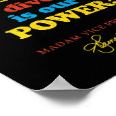 カマラハリス大統領 ポスター (角)