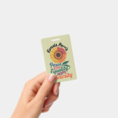 カマラハリス平和愛の平等の希望の多様性 バッジ (手持ち)