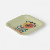 カマラハリス平和愛の平等の希望の多様性 ペーパープレート (傾斜あり)