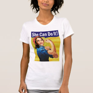 カマラハリス彼女は出来る! Tシャツ