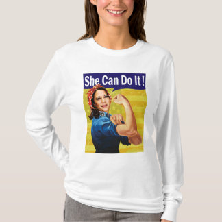カマラハリス彼女は出来る！ Tシャツ